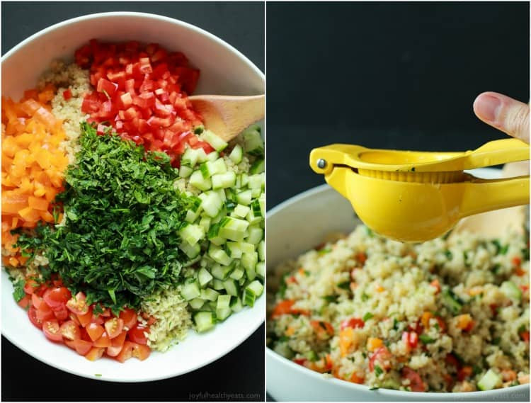 Low Calorie Quinoa Salad
 Quinoa Tabbouleh Salad