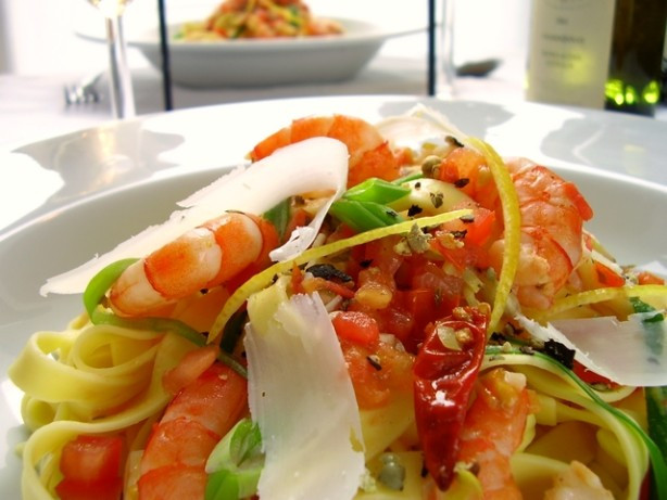 Low Calorie Shrimp Pasta
 Easy Spicy Shrimp Pasta Low Fat Recipe Food