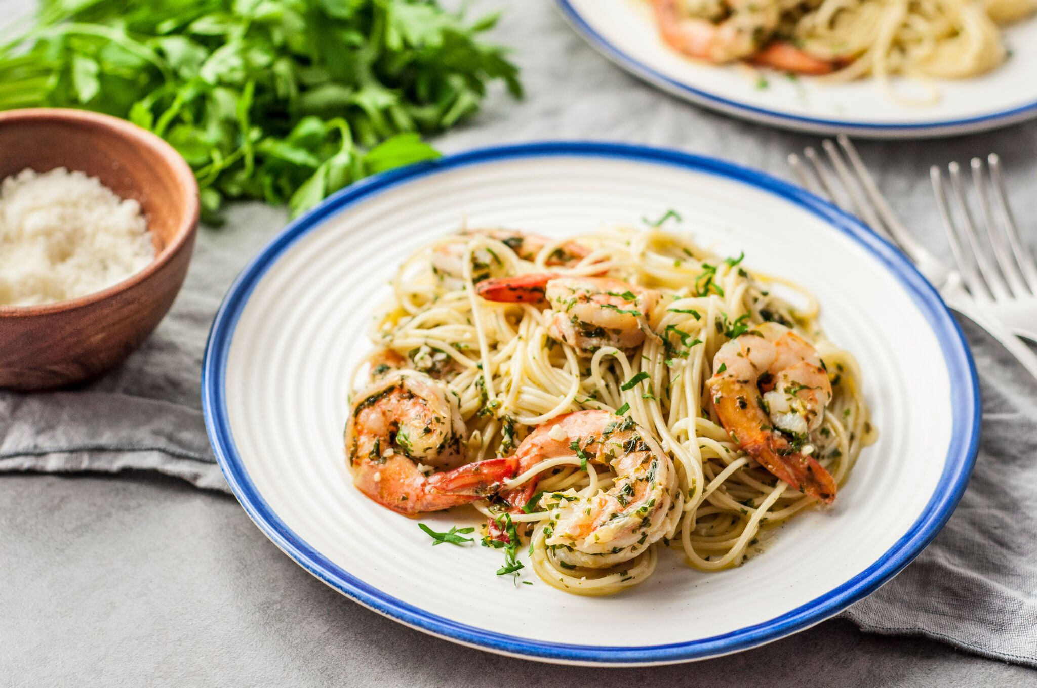 Low Calorie Shrimp Pasta
 Easy Low Calorie Shrimp Scampi Recipe