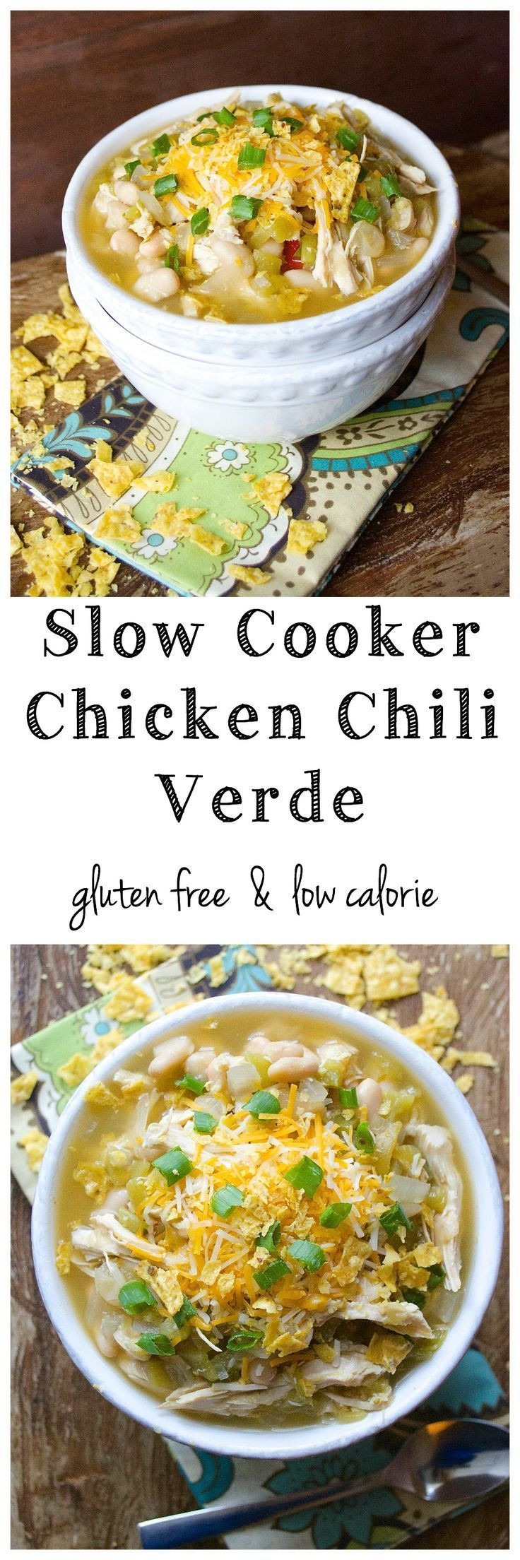 Low Calorie Soup Recipes For Slow Cookers
 Slow Cooker Chicken Chili Verde This super easy soup is