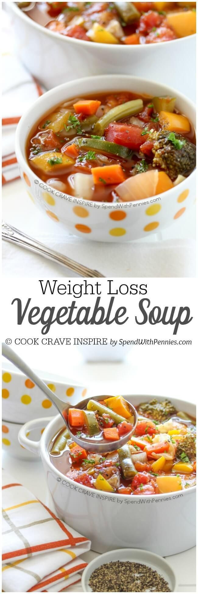 Low Calorie Soup Recipes For Weight Loss
 This Weight Loss Ve able Soup Recipe is one of our