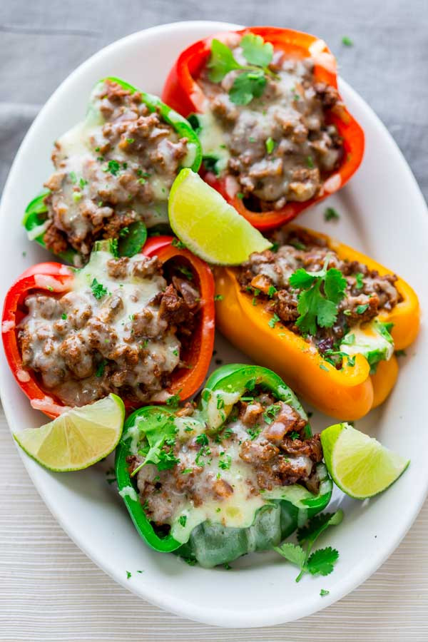 Low Calorie Stuffed Bell Peppers
 31 Healthy Mexican Recipes to Make Now