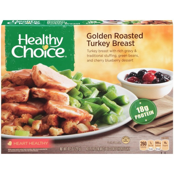 Low Calorie Tv Dinners
 Healthy Choice Golden Roasted Turkey Breast plete Meals