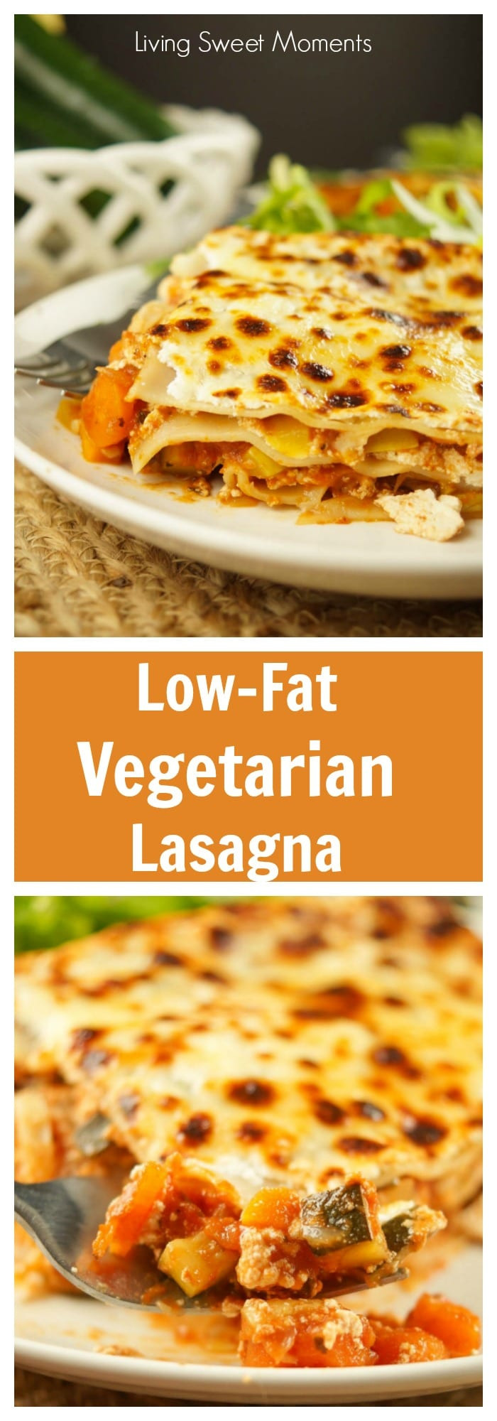 Low Calorie Vegetarian Dinner Recipes
 Low Fat Ve arian Lasagna Recipe Living Sweet Moments