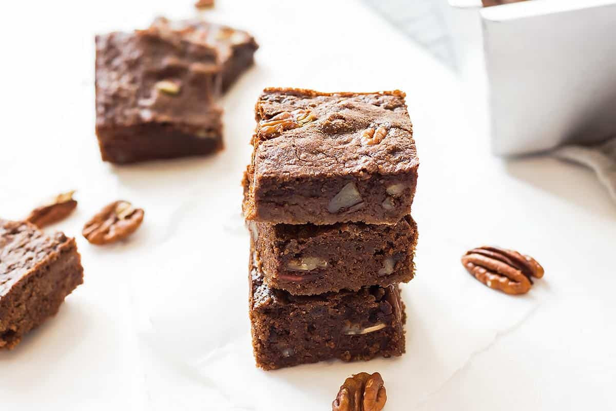 Low Carb Almond Flour Brownies
 Keto Brownies Recipe low carb gluten free LeelaLicious