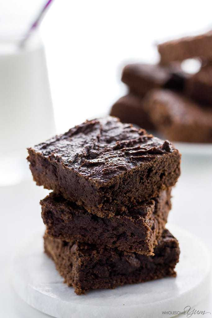 Low Carb Almond Flour Brownies
 Easy Paleo Low Carb Brownies Recipe with Almond Butter 5