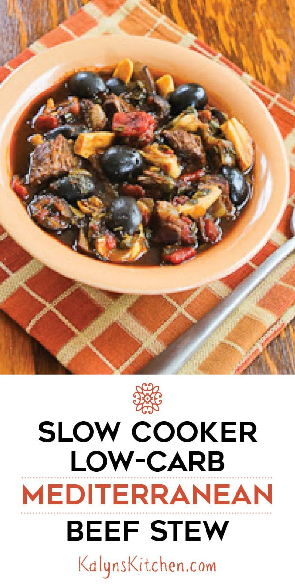 Low Carb Beef Stew Slow Cooker
 Slow Cooker Low Carb Mediterranean Beef Stew with Rosemary