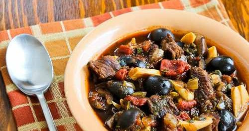 Low Carb Beef Stew Slow Cooker
 Kalyn s Kitchen Slow Cooker Low Carb Mediterranean Beef