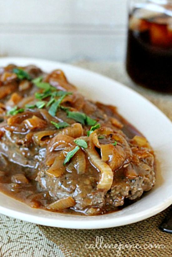Low Carb Brown Gravy
 Hamburger Steak with ions and Brown Gravy Recipe an easy