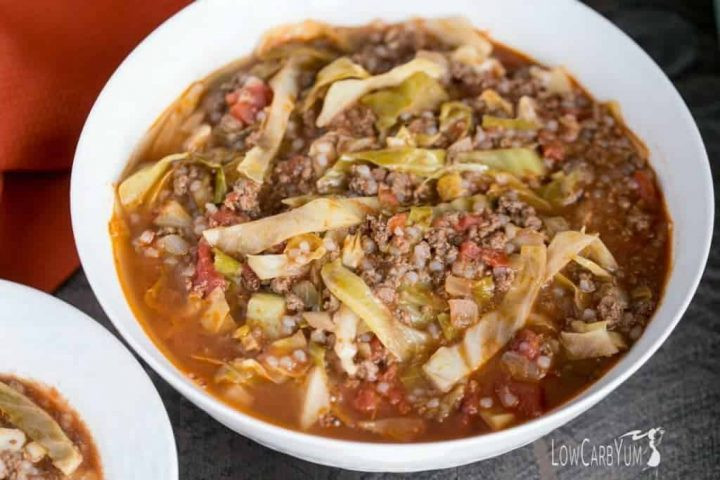 Low Carb Cabbage Soup
 Unstuffed Cabbage Soup Recipe Easy Low Carb Meal
