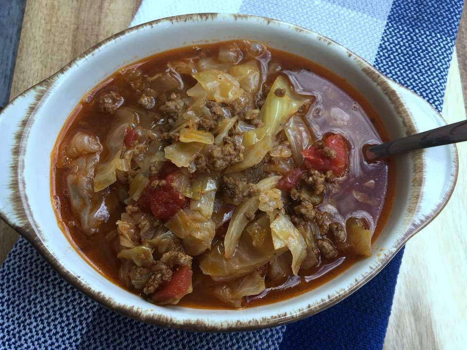 Low Carb Cabbage Soup
 Keto Low Carb Unstuffed Cabbage Roll Soup Instant Pot or