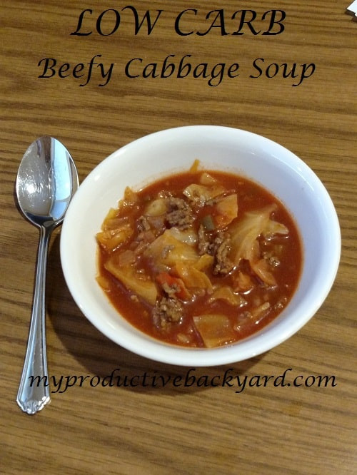 Low Carb Cabbage Soup
 Low Carb Beefy Cabbage Soup