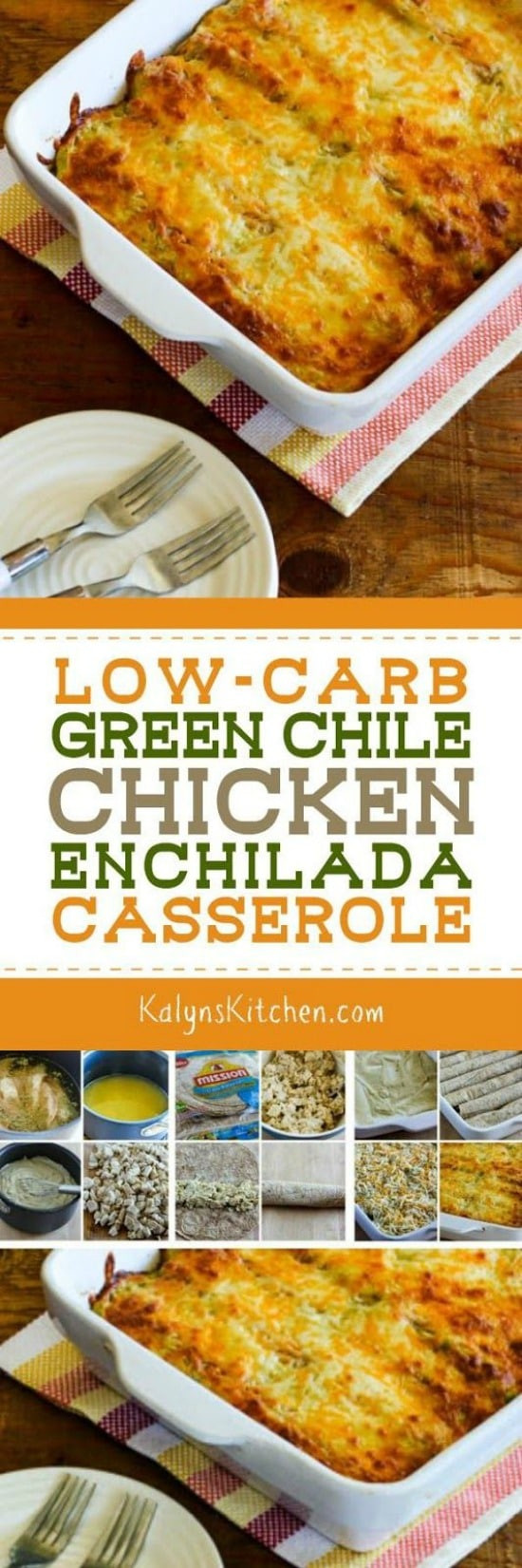 Low Carb Chicken Enchilada Casserole
 Low Carb Green Chile Chicken Enchilada Casserole Kalyn s