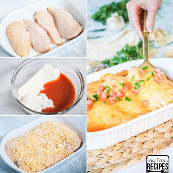 Low Carb Chicken Enchilada Casserole
 Low Carb Chicken Enchilada Casserole · Easy Family Recipes