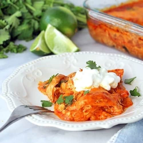 Low Carb Chicken Enchilada Casserole
 Low Carb Chicken Enchilada Casserole 730 Sage Street