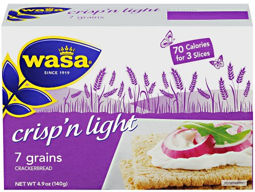 Low Carb Crackers To Buy
 Wasa Crisp n Light 7 Grain Cracker Bread 4 9 Ounce Pack