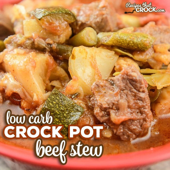 Low Carb Crock Pot Beef Stew
 Slow Cooker Beef Stew Low Carb Recipes That Crock