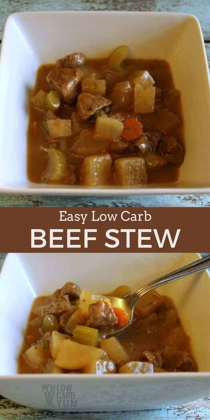Low Carb Crock Pot Beef Stew
 Easy Low Carb Beef Stew Keto Paleo