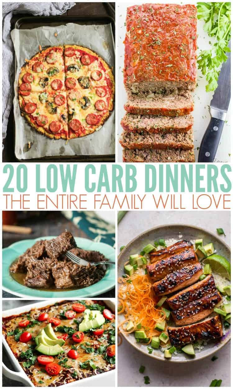 Low Carb Dinners For Family
 20 Low Carb Dinners the Whole Family will Love