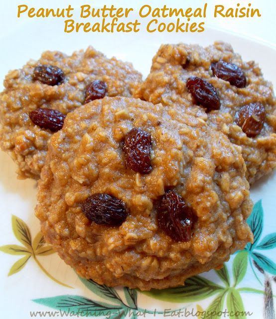 Low Carb Oatmeal Raisin Cookies
 Yes please High protein low carb peanut butter oatmeal