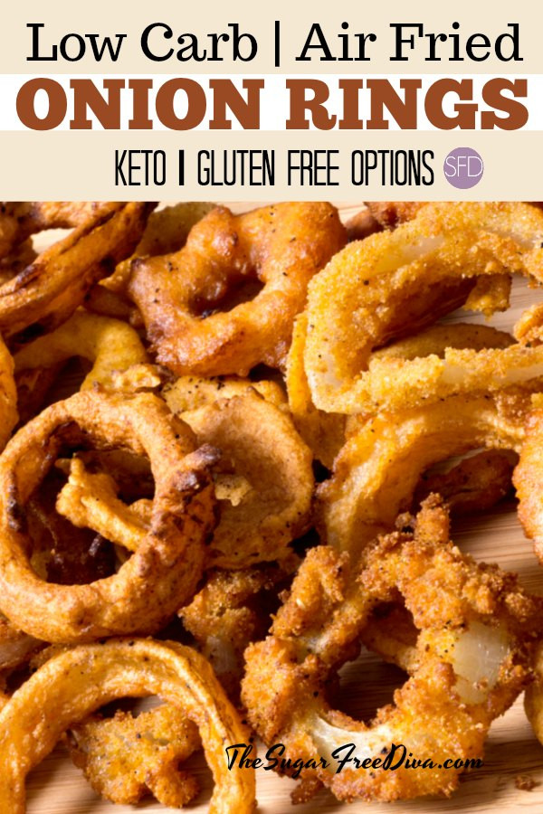 Low Carb Onion Rings
 Really easy and Yummy Low Carb Air Fried ion Rings