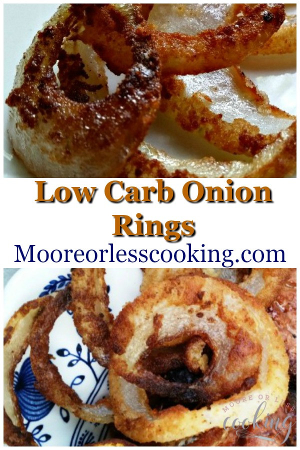 Low Carb Onion Rings
 Low Carb ion Rings Moore or Less Cooking