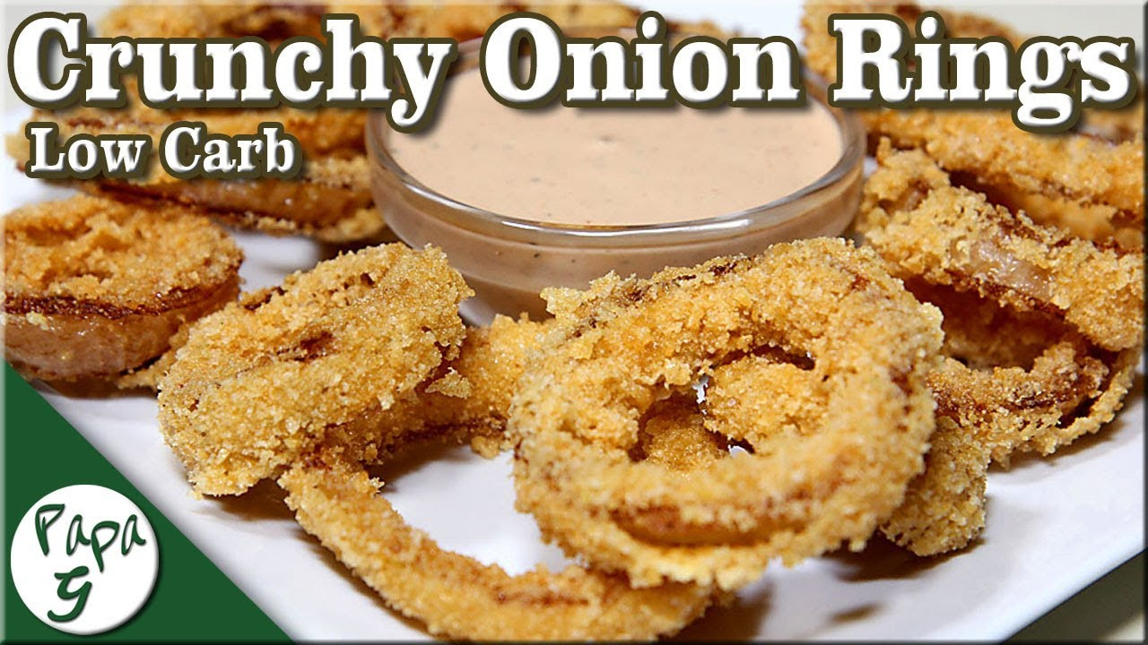 Low Carb Onion Rings
 Crispy Crunchy Low Carb ion Rings – Keto ion Rings