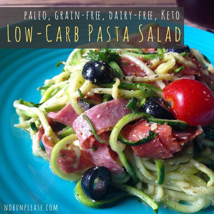 Low Carb Pasta Salad
 Low Carb Pasta Salad Recipe