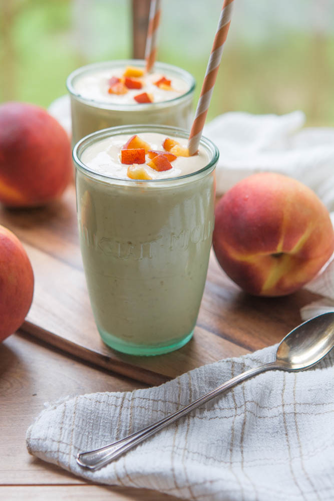 Low Carb Protein Smoothies
 Low Carb Peaches and Cream Protein Smoothie