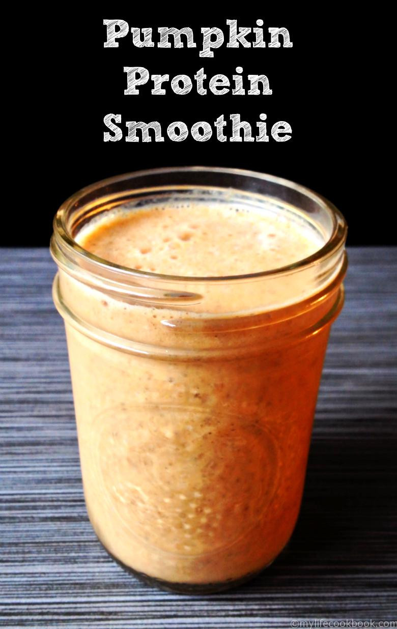 Low Carb Protein Smoothies
 Pumpkin Protein Smoothie Low Carb My Life Cookbook