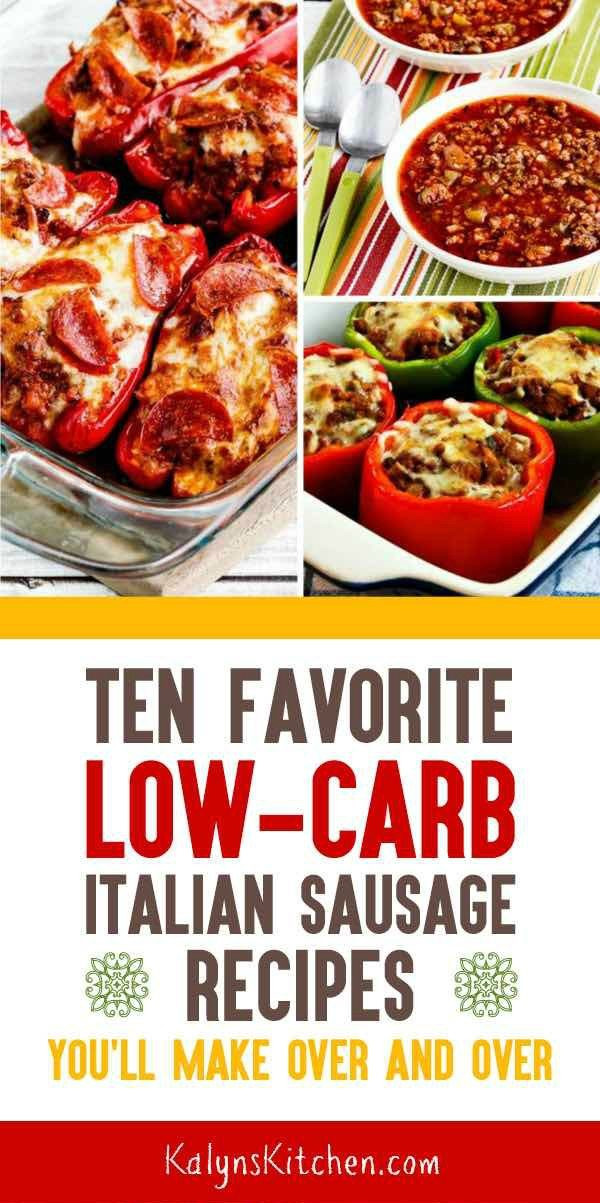 Low Carb Sausage Recipes
 Ten Favorite Low Carb Italian Sausage Recipes You ll Make