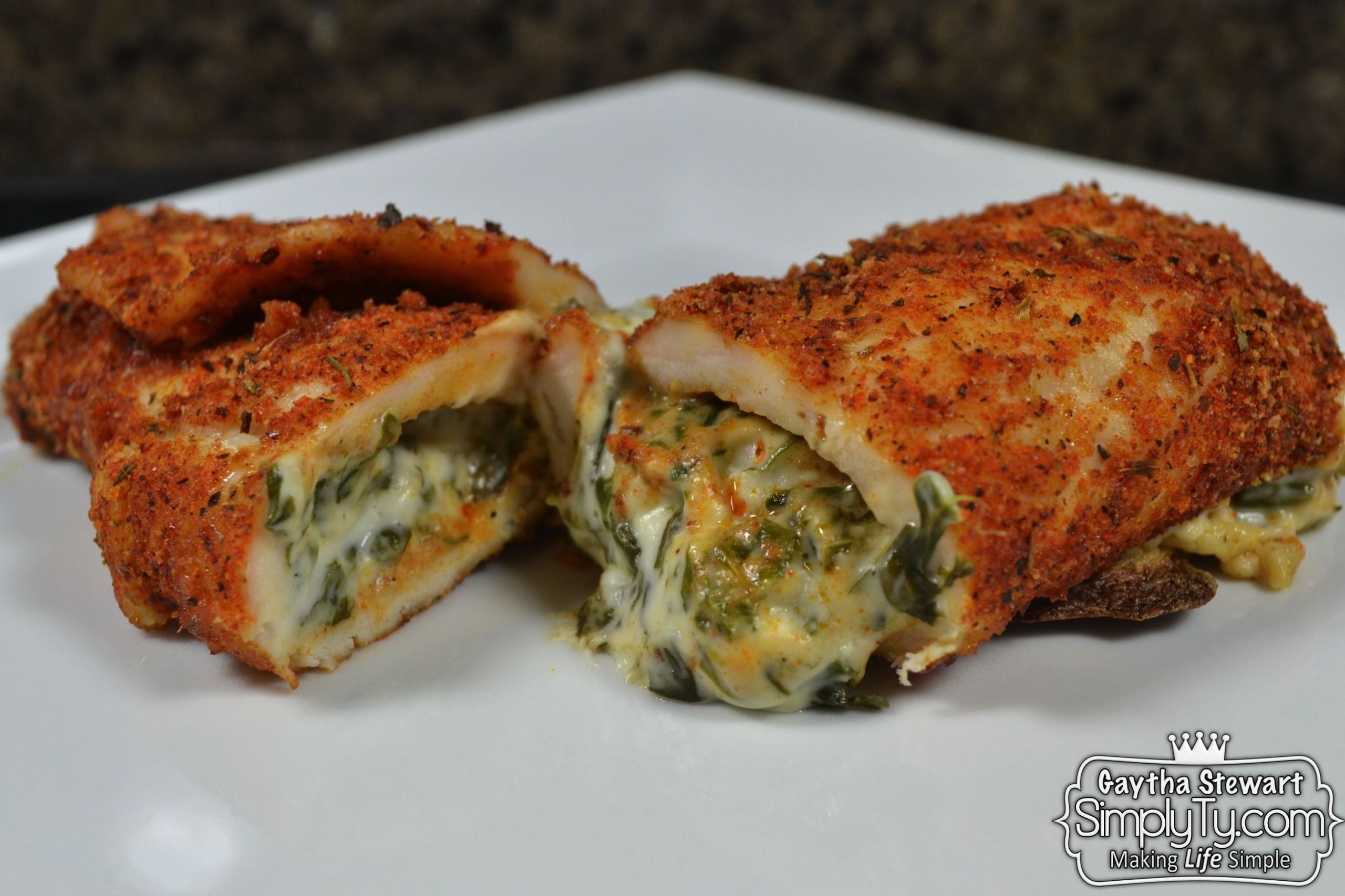 Low Cholesterol Chicken Breast Recipes
 Spinach Dip stuffed Chicken Breast I Love this recipe