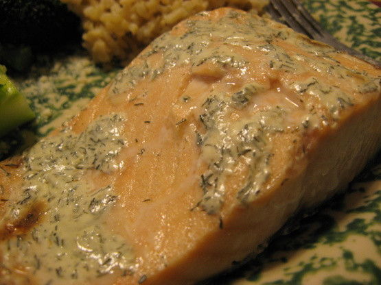 Low Cholesterol Salmon Recipes
 Easy Low Fat Creamy Dill Salmon Recipe Genius Kitchen