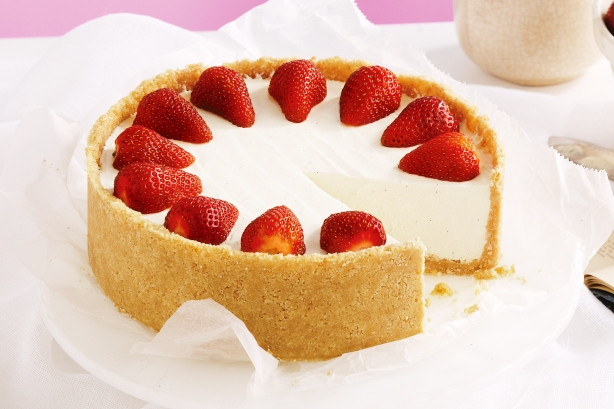 Low Fat Cheesecake Recipes
 Low Fat Strawberry No Bake Cheesecake Recipe — Dishmaps