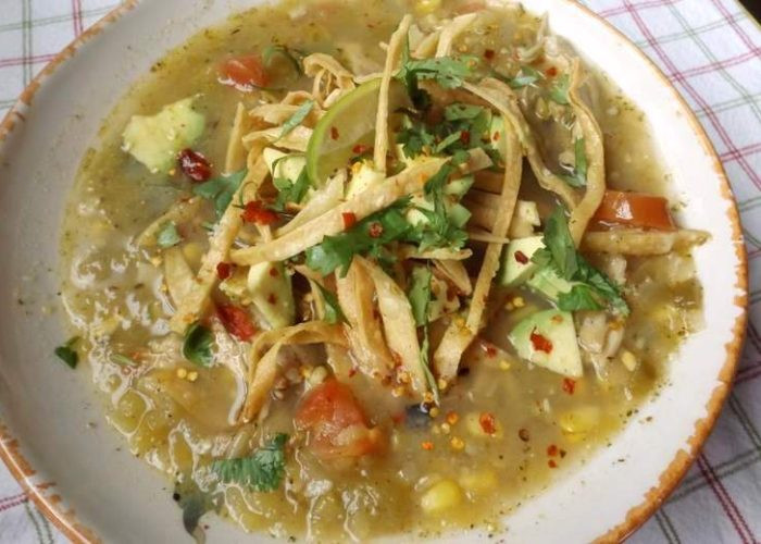 Low Fat Chicken Tortilla Soup
 Chicken Tortilla Soup with Roasted Green Chilies Recipe