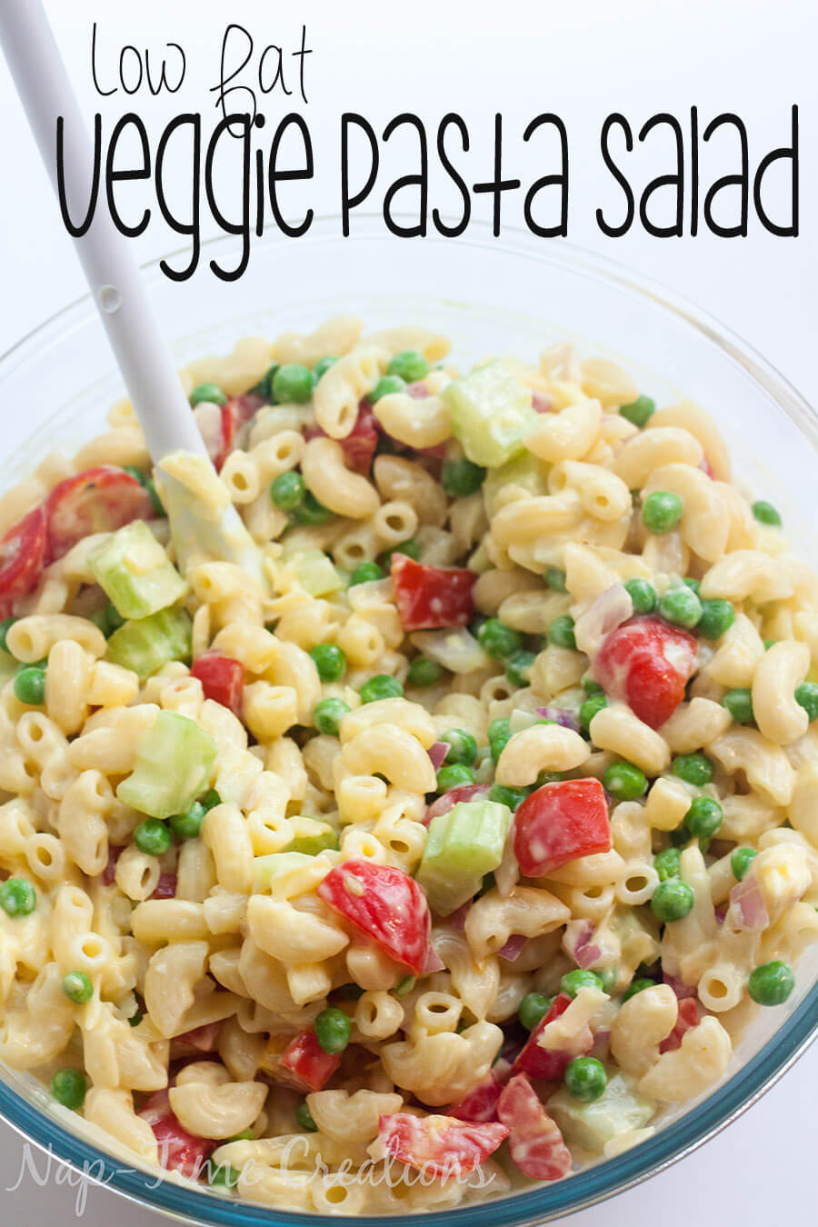 Low Fat Pasta Salad
 Low Fat Pasta Salad with Ve ables Life Sew Savory