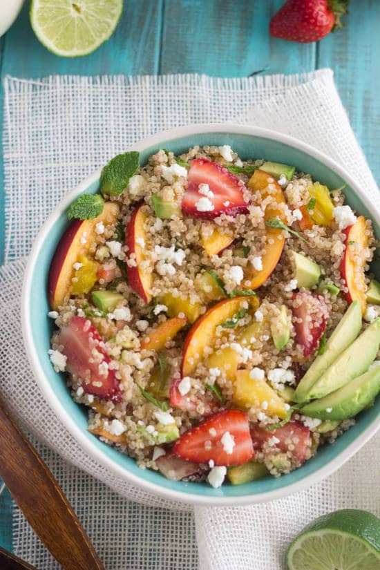 Low Fat Quinoa Recipes
 Fruity Quinoa Salad GF Low Fat Food Faith Fitness
