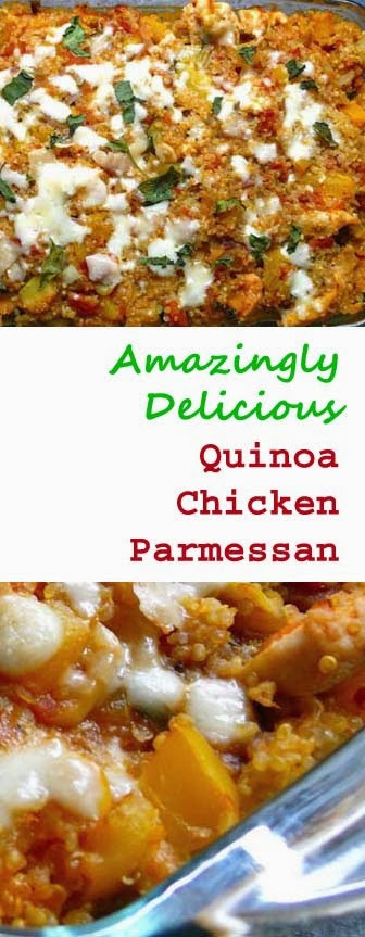 Low Fat Quinoa Recipes
 Low Fat Quinoa Chicken Parmesan Recipe Food Fun and