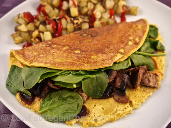 Low Fat Vegan Recipes
 The Best Low Fat Vegan Silken Tofu Omelette Recipe