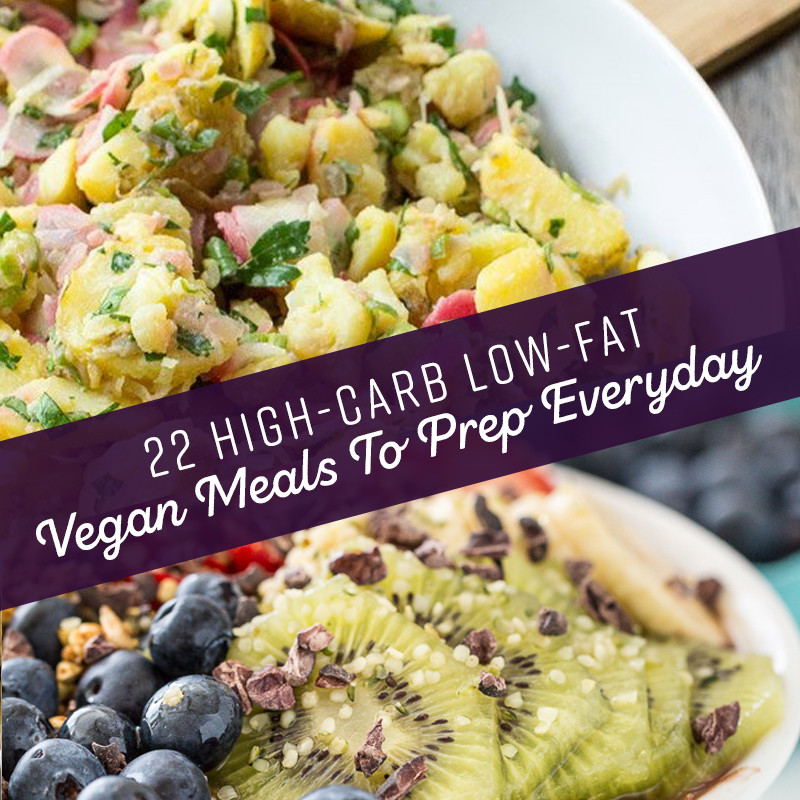 Low Fat Vegetarian Dinner Recipes
 22 High Carb Low Fat Vegan Meals To Prep Everyday