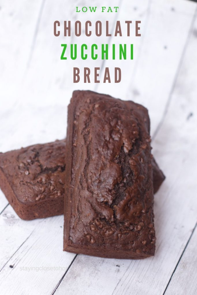 Low Fat Zucchini Bread
 Deliciously low fat chocolate zucchini bread recipe