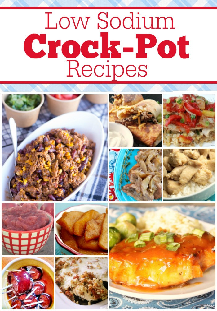 Low Sodium Low Calorie Recipes
 115 Low Sodium Crock Pot Recipes Crock Pot La s