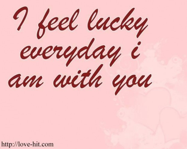 Lucky In Love Quotes
 Feeling lucky in love quotes Collection Inspiring