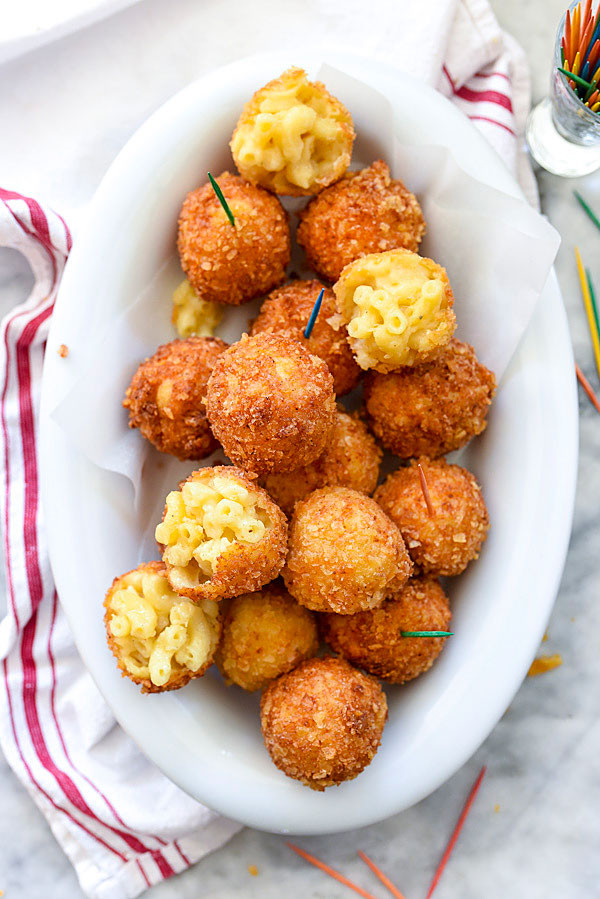 Macaroni And Cheese Balls Baked
 Fried Mac and Cheese Balls Recipe