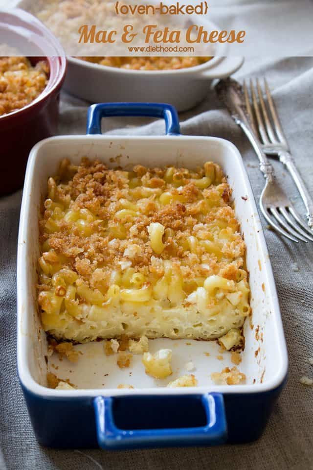 Macaroni And Cheese Oven Baked
 Oven Baked Macaroni and Feta Cheese