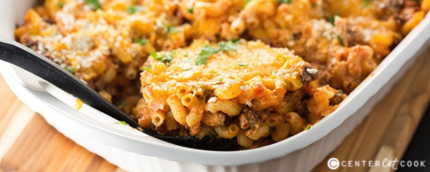 Macaroni And Ground Beef Casserole
 Cheesy Macaroni and Beef Casserole Recipe