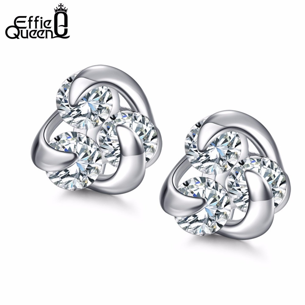 Macy's Diamond Earrings Sale
 Hot Sale 8mm CZ Diamond Small Cute Jewelry Stud Earrings