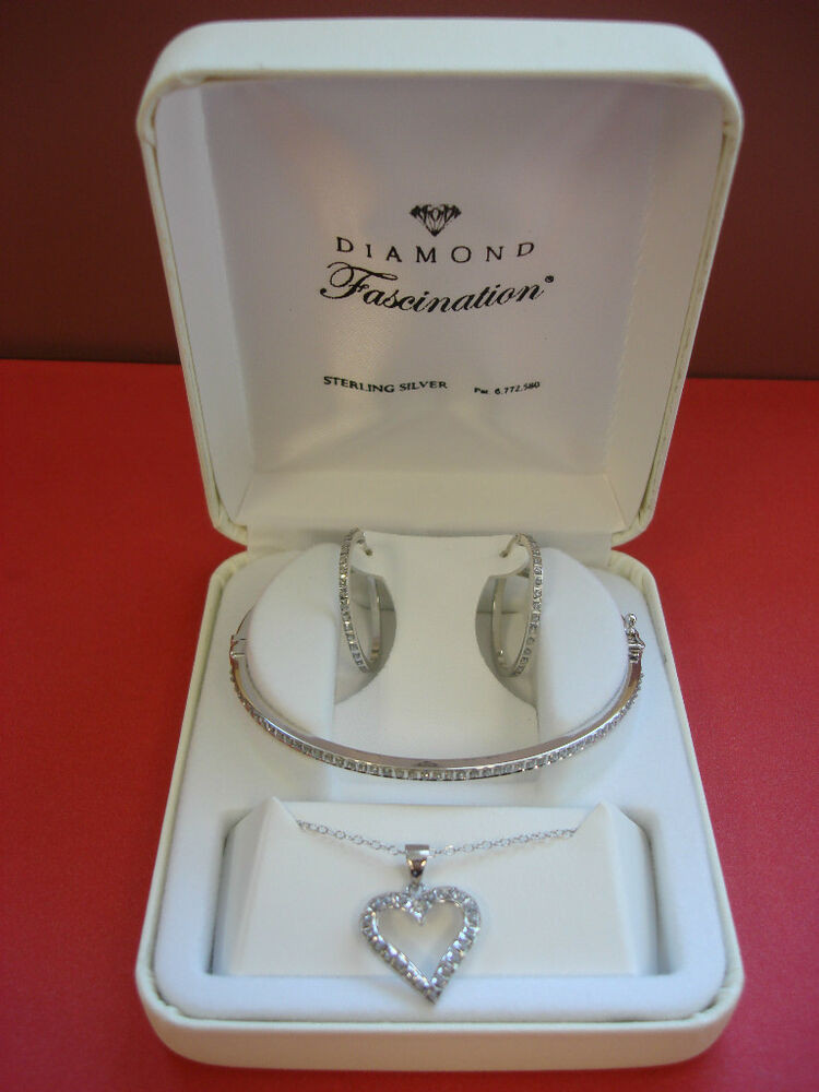 Macy's Diamond Earrings Sale
 Macys Macy s Diamond Fascination Set Bracelet Pendant