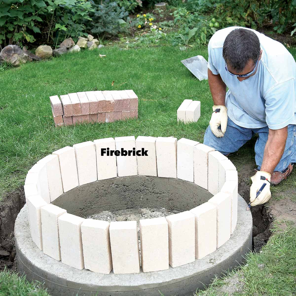 Making A Firepit
 How to Build a DIY Fire Pit — The Family Handyman