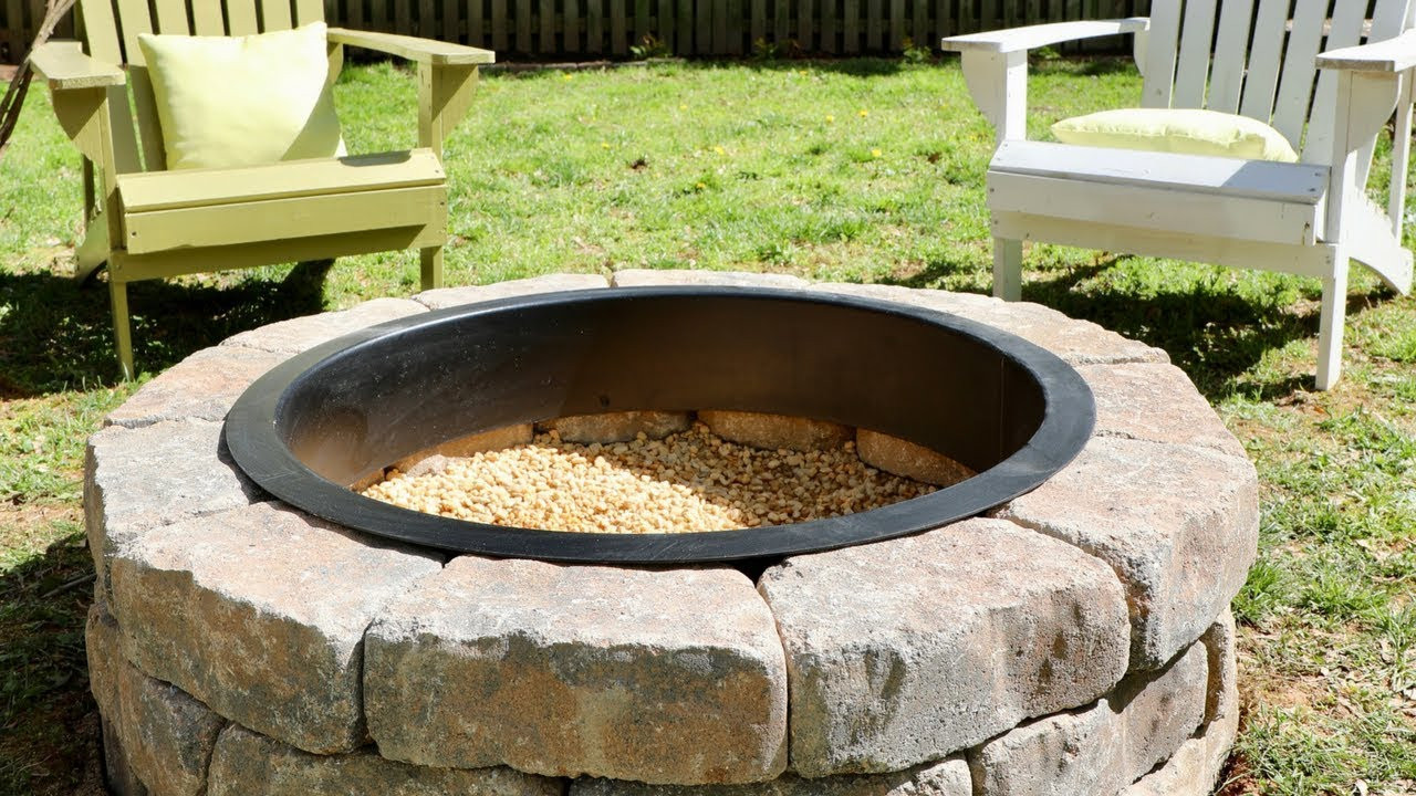 Making A Firepit
 How to Build a DIY Fire Pit in Your Backyard Thrift
